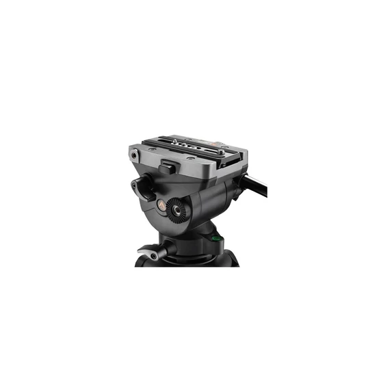 E-Image Flat base fluid head GH04F for dollies, slider and tripods with a payload up to 6 kg