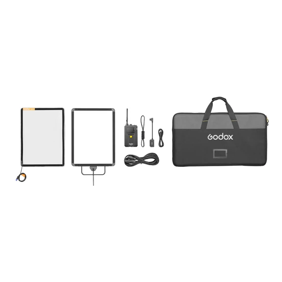 Godox AD21 K2 Electric Adjustable Diffusion Panel (60×45cm,CRMX&Bluetooth Control) with Carry Bag