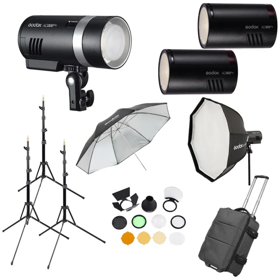 GODOX AD300Pro & AD100Pro 3-as Kit