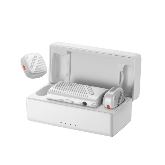 Godox Cube-C Kit2 White 2.4GHz Wireless Microphone System