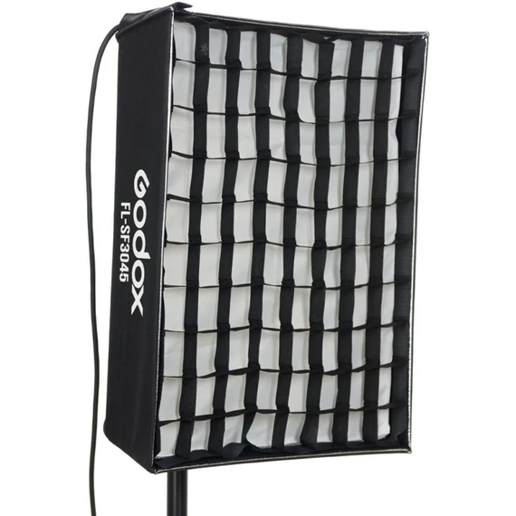 GODOX FL-SF3045 softbox Flexibilis FL60 led lámpához méhsejtráccsal