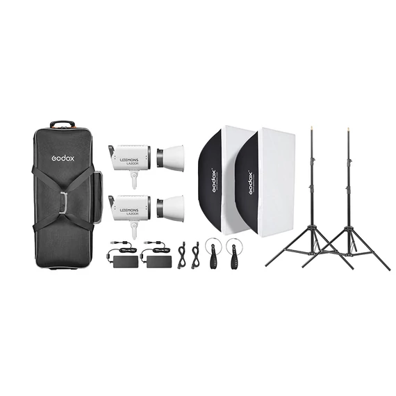 Godox Litemons LA200R RGB LED Video Light 2-light kit