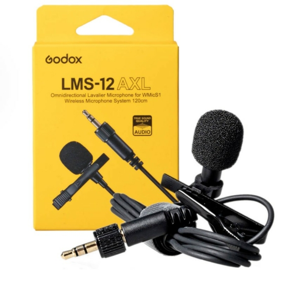 GODOX LMS-12 AXL Lavalier csiptetős mikrofon