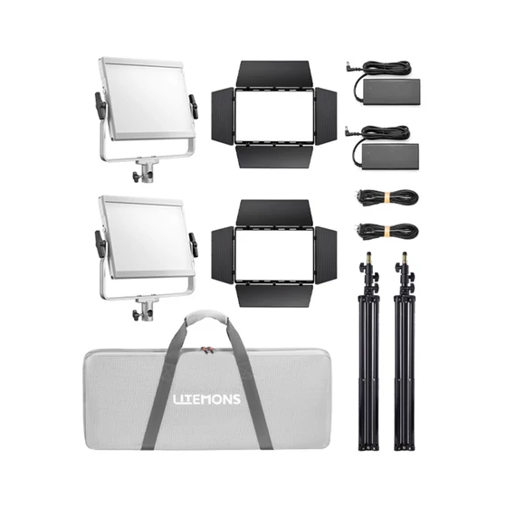 Godox Litemons LP600Bi Bi-color LED Light Panel 2-light kit