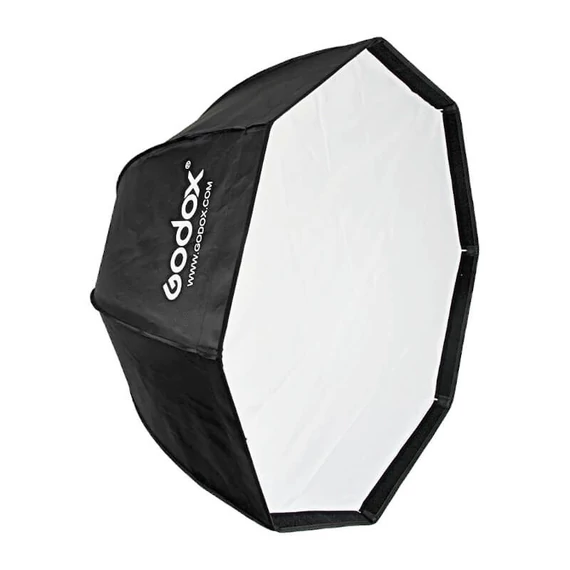 GODOX SB-GUE120 octabox ernyőként nyitható bowens 120cm méhsejtráccsal