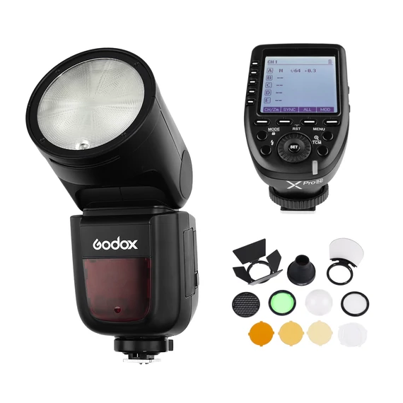 GODOX Speedlite V1 Fuji X Pro Trigger Accessories Kit