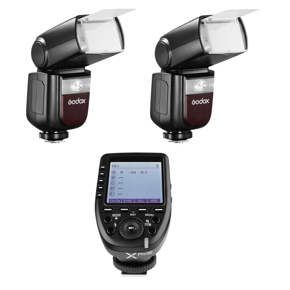 GODOX Speedlite V860III Canon Duo X PRO Trigger Kit