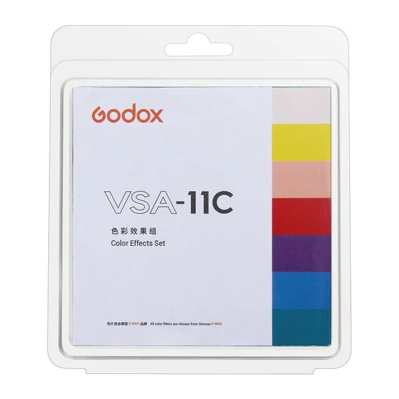 GODOX VSA-11C Spotlight CCT color szett