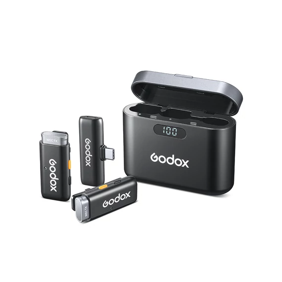 Godox WES USB-C 2X-Transmitter Receiver Charger Kit