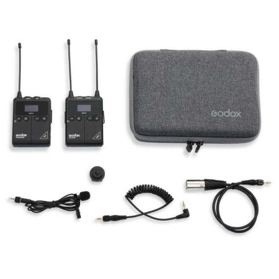 GODOX WMicS1 Kit Lavalier vezeték nélküli mikrofon szett