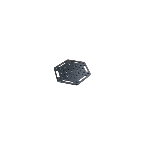 KUPO KS-0406 hexagonal cheese plate for light fittings and video accessories