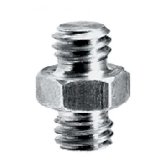 Manfrotto Rövid adapter spigot 3/8''+3/8'' 125