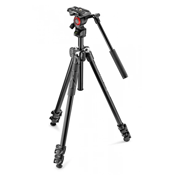 Manfrotto 290 Light kit alu állvány + Befree live fluid video fej MK290LTA3-V