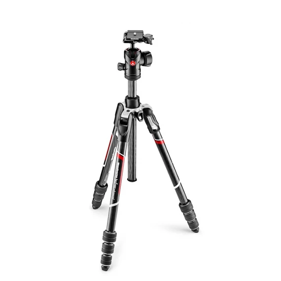 Manfrotto Befree Advanced karbon travel állvány tekerős l.zár+gömbfej MKBFRTC4-BH