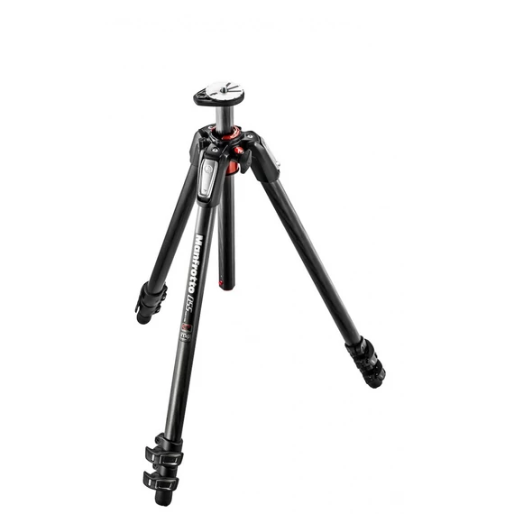 Manfrotto 055 karbon 3 szekciós állvány, horizontális oszloppal MT055CXPRO3