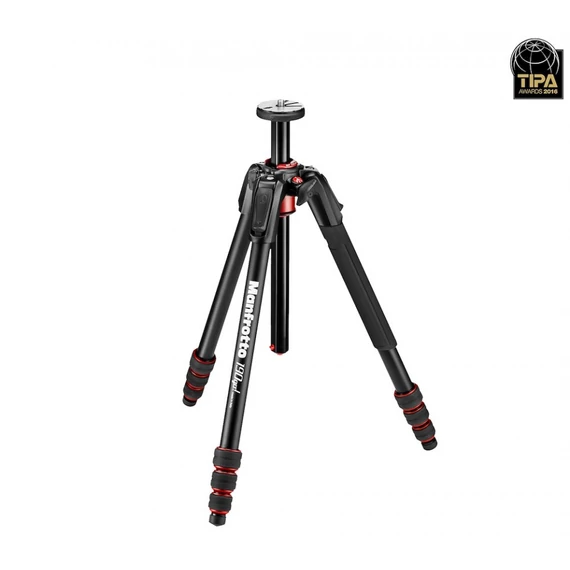 Manfrotto 190Go! alu 4 szekciós állvány tekerős lábzárral MT190GOA4