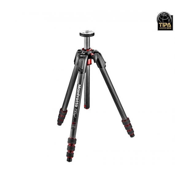 Manfrotto 190Go! karbon 4 szekciós állvány tekerős lábzárral MT190GOC4