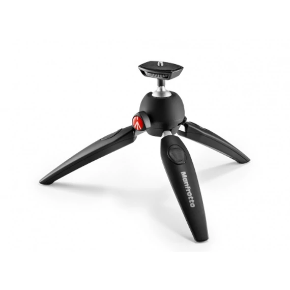 Manfrotto Pixi Evo 2 szekciós mini tripod fekete MTPIXIEVO-BK