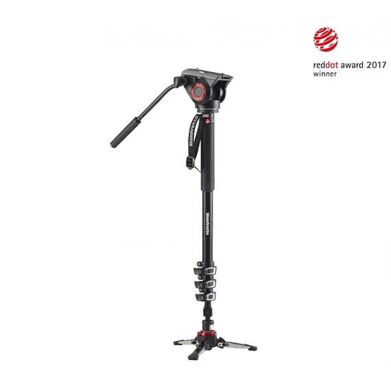 Manfrotto XPRO videó monopod, fluidtech talp mvh500ah fluid fej MVMXPRO500