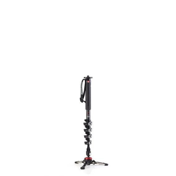 Manfrotto XPRO videó monopod karbon 5 szekciós, fluidtech talp MVMXPROC5