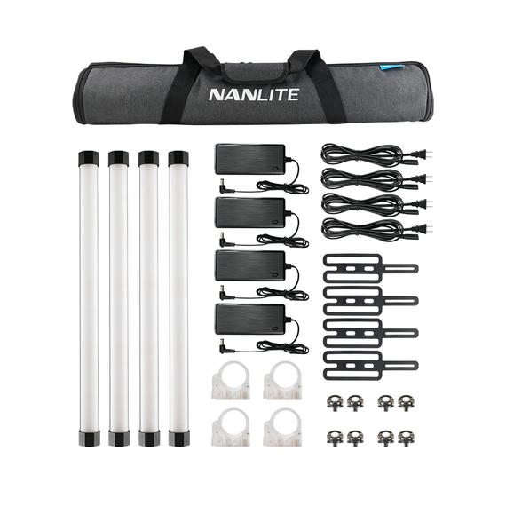 NANLITE PavoTube II 15X RGB led fénycső szett 4 (beépített akku)