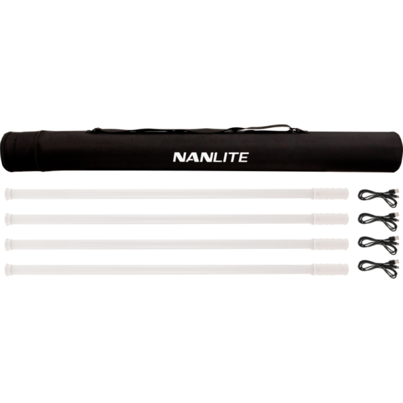 NANLITE PavoTube T8-7X led fénycső szett 4 (beépített akku)