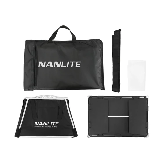 NANLITE softbox fényterelővel Mixpad II 27C-hez