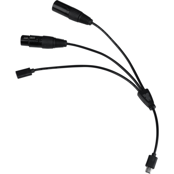 NANLITE USB-C - DMX kábel csatlakozó