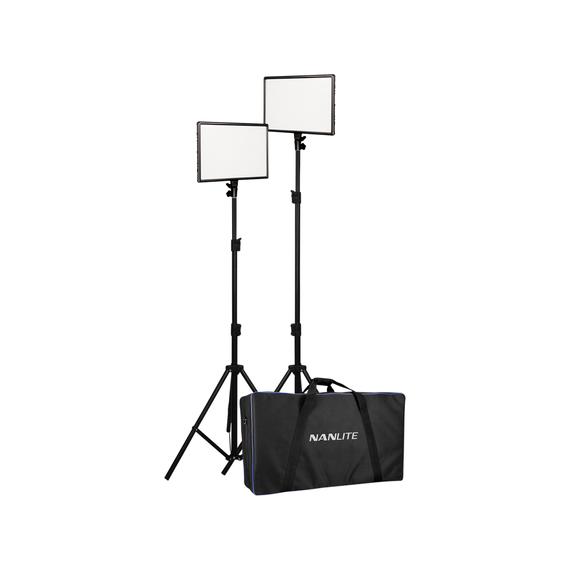 NANLITE LumiPad 25 led panel szett 2 (AC adapterrel&NP-F akkuval)