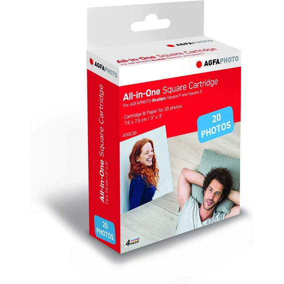 AgfaPhoto Realipixi 4Pass papír, Realpix Mini P és S készülékhez, 20db-os