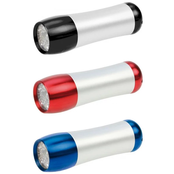 Dörr Torpedo zseblámpa 9 LED-del, kék