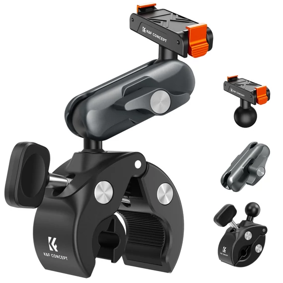K&F Concept MS102 dupla satu/bilincs 8-40mm átmérőhöz, magic arm
