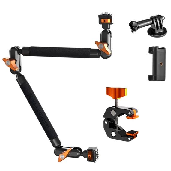 K&F Concept MS63 magic arm, 56cm + super crab clamp, satu, 20-60mm
