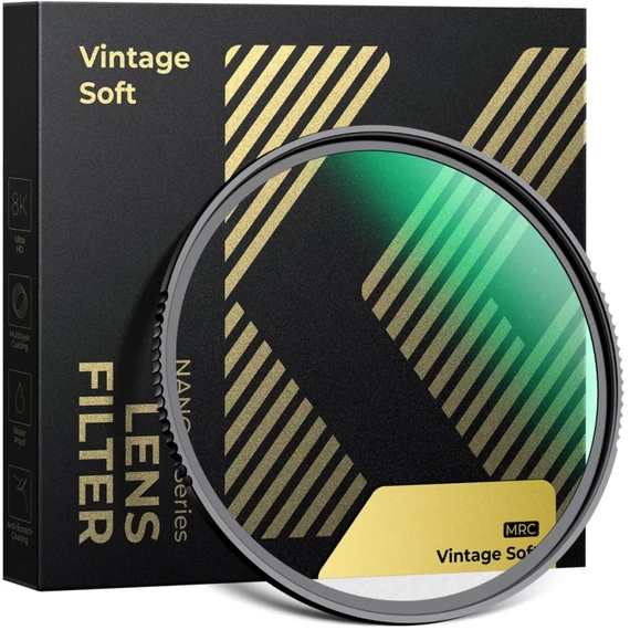 K&F Concept Nano-Xcel Series, vinatge soft, lágyító szűrő, karcálló, 67mm