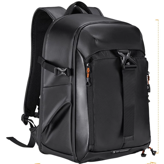 K&F Concept Nature Wander 11, 25L, fotós hátizsák, 15,6" laptoptartó, fekete