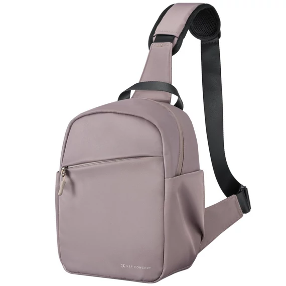 K&F Concept U08 egyvállas mini fotós hátizsák, 5L, rózsaszín