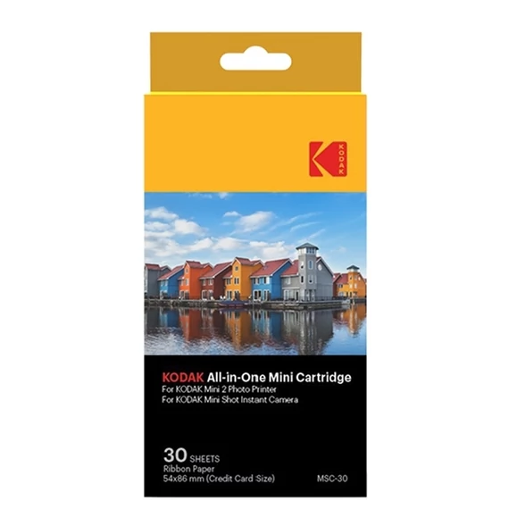 Kodak 2.1"x3.4" Dye- Sub Papír -30 db-s (Mini 2 nyomtató és Mini Shot Kamera)