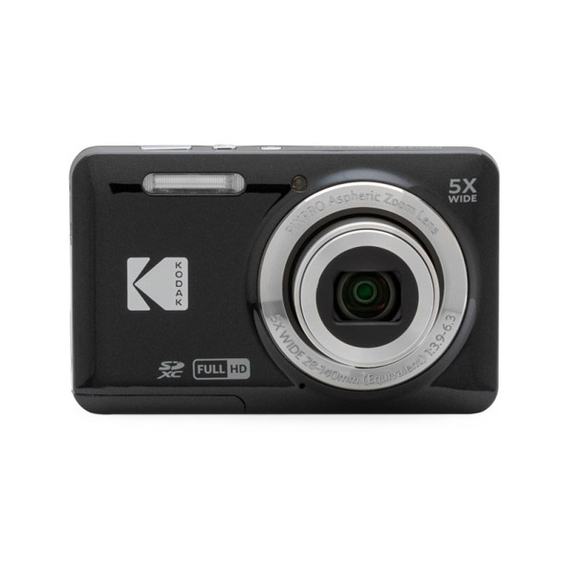 Kodak Pixpro FZ55 nagy teljesítményű kompakt digitális fényképezőgép, fekete
