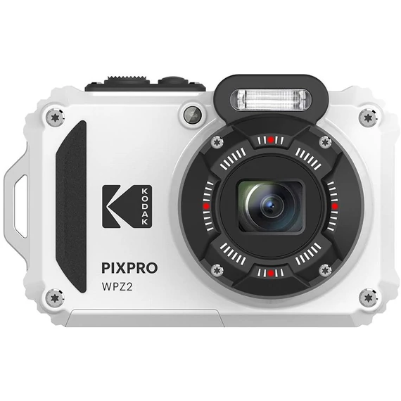Kodak Pixpro WPZ2 vízálló, porálló, ütésálló digitális fényképezőgép, fehér