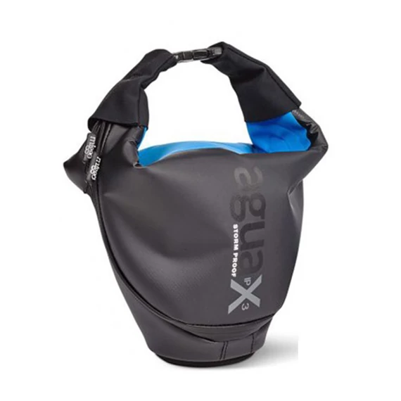 Miggö Agua Quickdraw Stormproof kameratáska SLR Pro kamerákhoz, Fekete-Kék
