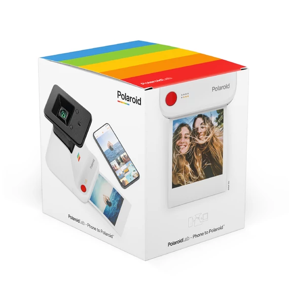 Polaroid Lab, instant nyomtató, Android/IOS, Fehér