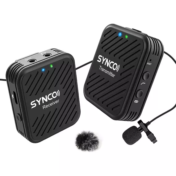 Synco WAir-G1(A1) ultrakompakt vezetéknélküli csiptetős mikrofon rendszer (2.4 GHz)