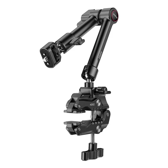 Ulanzi HD02 multi funkionális super clamp, satu + magic arm
