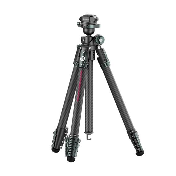 Ulanzi JJ06 Overhead GlideGo, karbon videó állvány, 44-187cm, 18kg teherbírás, Uka gyorscseretalp