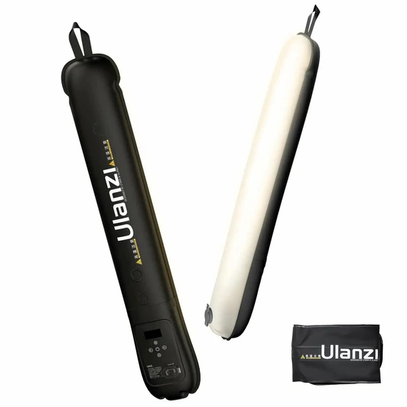 Ulanzi UA12 felfújható Led cső, cseppálló, 12Wh, 2700-6500K, 12 effekt, 2500mAh, 12x60cm, mágneses