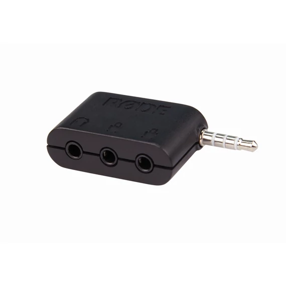 Rode SC6 kettős TRRS mikrofon és fejhallgató adapter IOS és Android készülékekhez