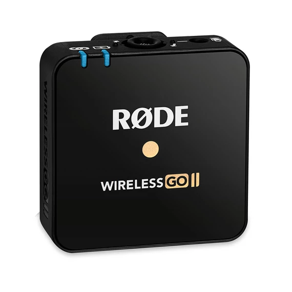 RODE WIRELESS GO II TX ADÓ BEÉPÍTETT AUDIÓ RÖGZÍTŐVEL