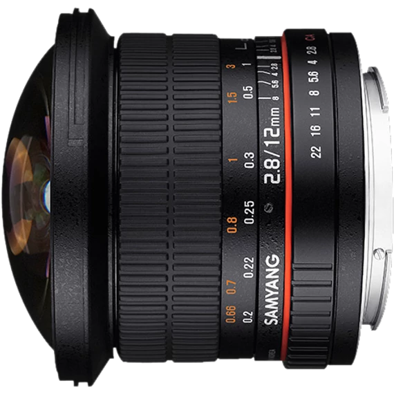 Samyang 12mm f/2.8 ED AS NCS Fish-Eye MFT