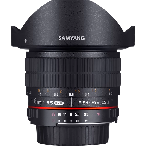 Samyang 8mm f/3.5 UMC Fish-Eye CS II Nikon F (AE)