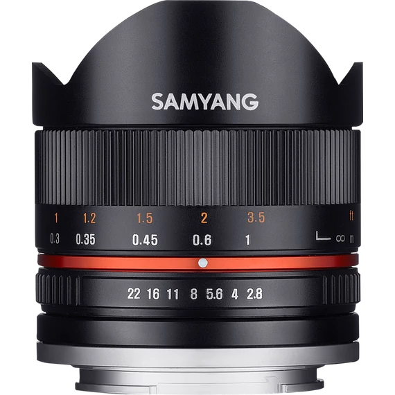 Samyang 8mm f/2.8 UMC Fish-Eye II Sony E (Black)